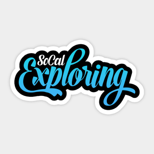 SoCalExploring Official Logo Collection Sticker